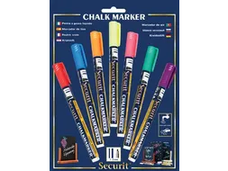 Krijtmarker Small, Blister Met 7 Stuks In Geassorteerde Kleuren