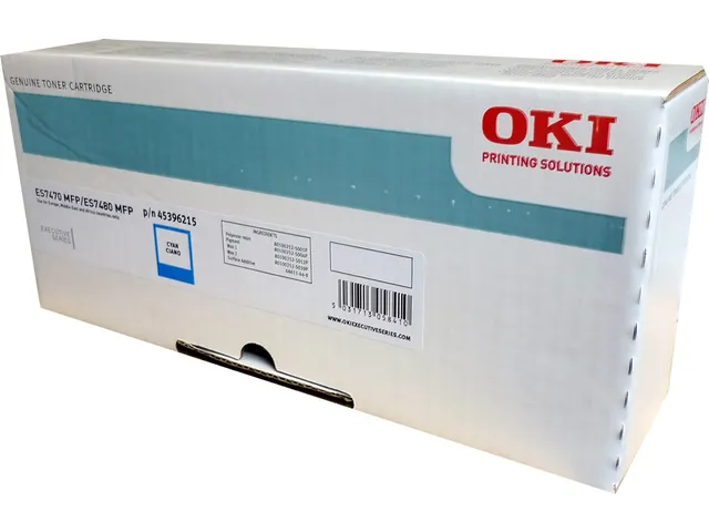 45396215 OKI ES toner cyan 11.500pages
