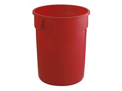 Ronde Brute Container 121 Liter Rood