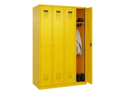 locker,HxBxD 1850x1200x500mm,4vak,vak B 300mm,cil.-slot