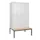 locker met bank,HxBxD 2120x1200x815mm,4vak,vak B 300mm,cil.-slot