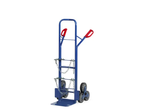 diable monte-escaliers,3 étoiles,force 200kg,RAL5007,bandage TPE