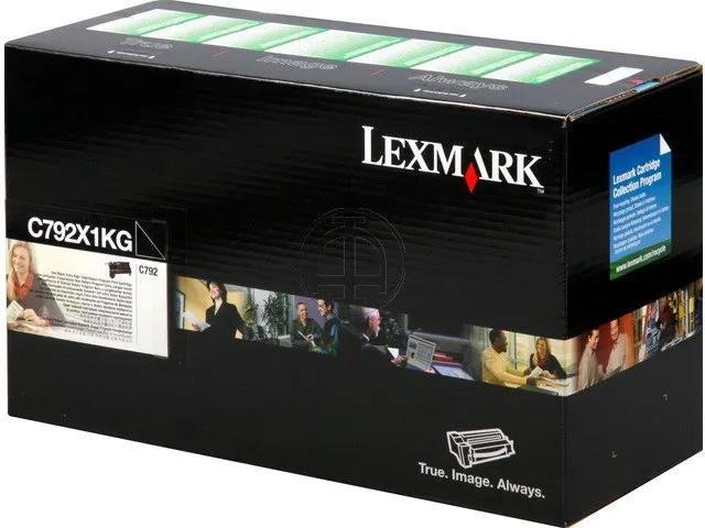 Cartouche toner Lexmark C792X1KG Noir Programme retour