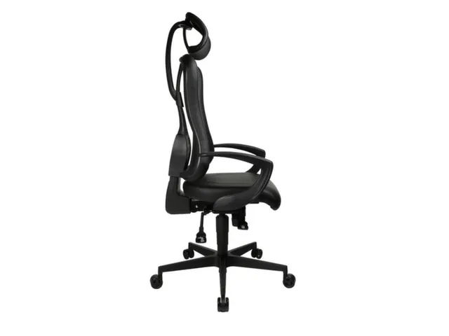 chaise de bureau pivotante,Mécan. synchrone,a. accoudoirs