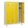 schoollocker,HxBxD 1630x1200x500mm,4vak,vak B 300mm,cil.-slot,voeten
