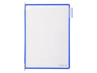 Zichtpaneel Tarifold A4 verticaal 230x343mm Blauw 10 stuks - 2