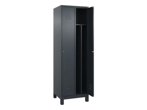 locker voor scheiding van kleding,HxBxD 1950x600x500mm,2vak
