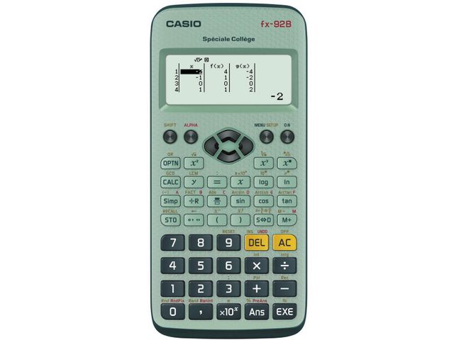 Casio calculatrice scientifique FX92B Special College