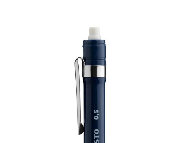 Porte-mine Aristo Deep blue 0,5 poignée en caoutchouc, clip en métal