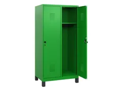 schoollocker,HxBxD 1630x800x500mm,2vak,vak B 400mm,draaigrendel,voeten