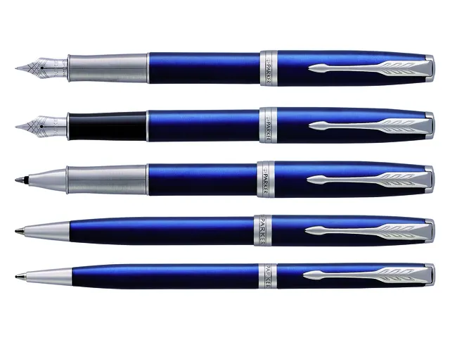 Balpen Parker Sonnet Blue Lacquer CT Finish Medium