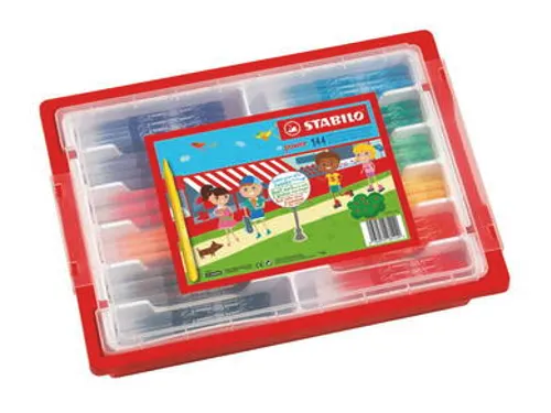 Viltstift met dikke punt STABILO power Classpack