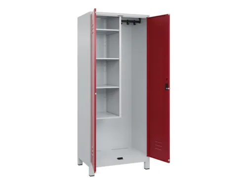 schoonmaakkast,HxBxD 1950x800x500mm,links 4vakken