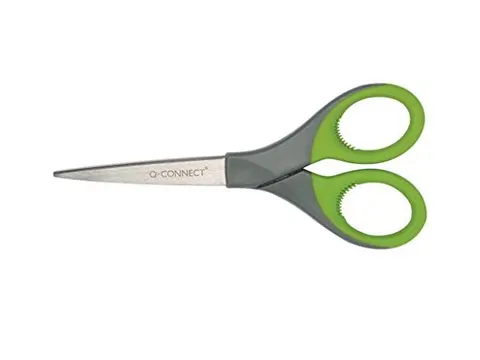 Schaar 17cm Voor Links- En Rechtshandig Groen/Grijs Symmetische Ogen