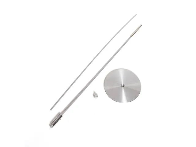 Mini porte-drapeau de table Micro Flag 45cm Pied et mât