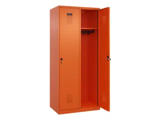 locker,HxBxD 1850x800x500mm,2vak,vak B 400mm,draaigrendel - 2