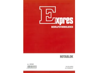 Notablok Expres A5 Hoog Blok A 100 Blad - 1