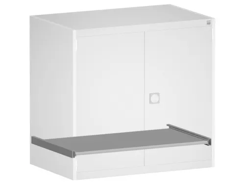 uittrekbaar legbord,v. systeemkast,HxBxD 50x525x650mm,vakl. 100kg