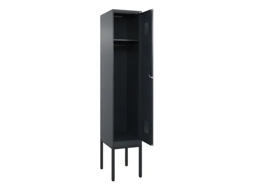 locker,HxBxD 2120x400x500mm,1vak,vak B 400mm,cil.-slot,voetonderstel