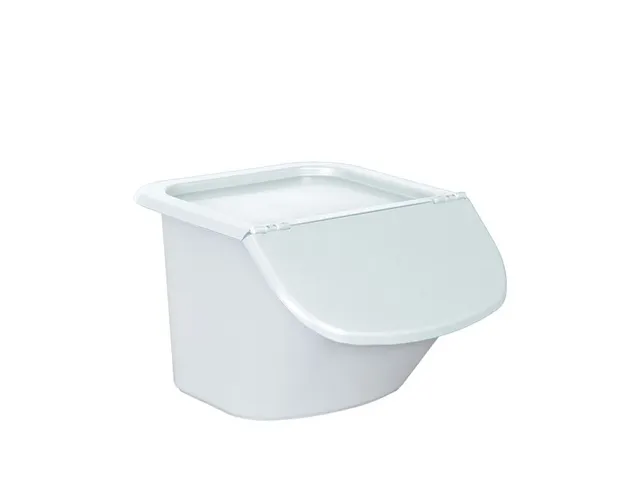 ingrediëntendispenser,HxBxD 280x400x440mm,15l,PP,bak/deksel wit/wit