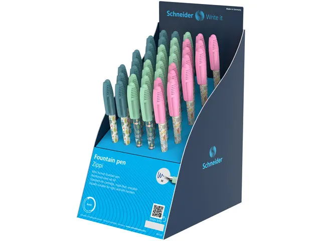Stylo-plume Schneider Zippi display 40pcs ET avec 1x S-166100 1x S-660