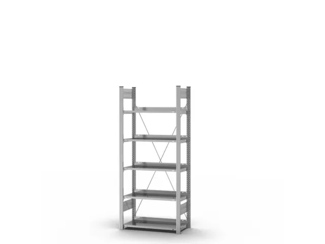 dossierstelling,grondveld,HxBxD 1750x810x335mm,vaklast 60kg