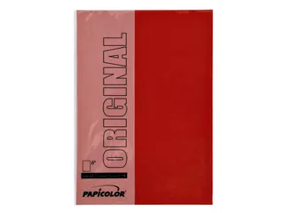 Kopieerpapier Papicolor A4 100gr 12 vel rood - 2
