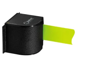 afbakeningssysteem behuizing zwart met riem L 5.4m bandkleur oranje - 1