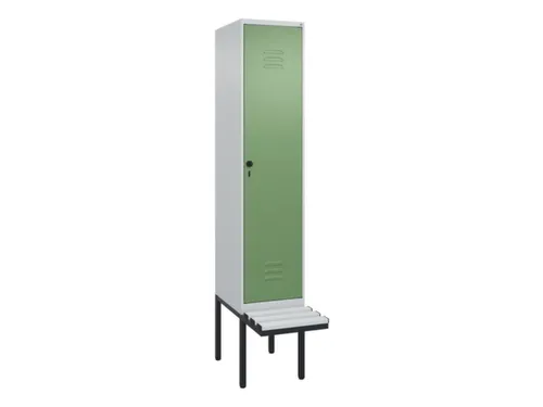 locker voor scheiding van kleding,HxBxD 2120x400x815mm,1vak