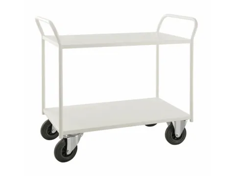 etagewagen,draagverm. 400kg,2etage(s),laadvl. LxB 940x440mm,staaletage