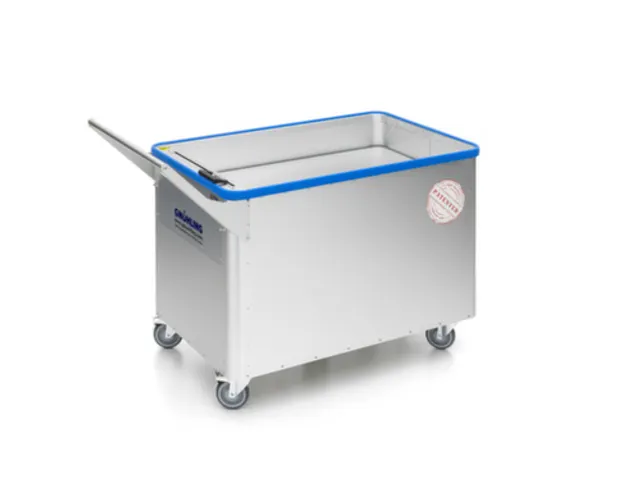 aluminium bakwagen,draagverm. 130kg,laadvl. LxB 1070x740mm,480l