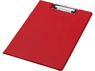 Klemmap Opvouwbaar PVC A4 Rood - 4