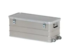 Aluminium Flightcase Hxlxb 373X950X385Mm 105L Stapelbaar 2Bokwielen