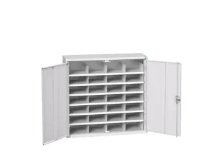 post-/sorteerkast 1000x1050x350mm 4x7vakken RAL7035 - 1