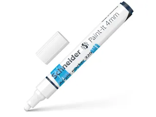 Acrylmarker Schneider Paint-It 320 4mm wit - 2