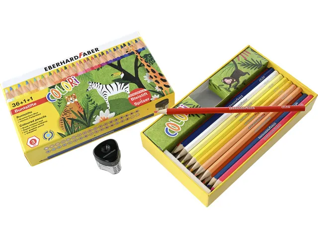 Crayon de couleur Eberhard Faber set 38 pièces