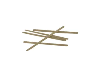 Roerstaafje IEZZY 110mm hout 1000 stuks - 1
