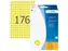 HERMA 2211 Multipurpose etiketten Rond 8mm Geel 5632 stuks