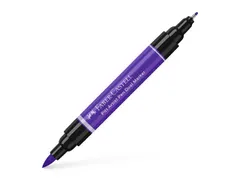 Tekenstift Faber-Castell Pitt Artist Pen duo marker 136 purperviolet