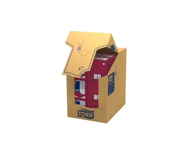 Tork 477824 Cocktailservet Advanced Bordeaux 24x24cm
