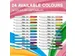 Markeerstift Sharpie S-note Beitel blister à 12 kleuren Assorti