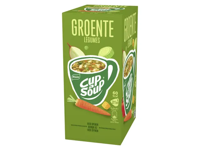 Cup a Soup Knorr groente Soep 175ml doos 21 stuks