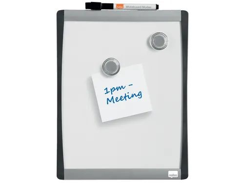 Whiteboard Nobo Quartet 28x21.5cm Gewelfd
