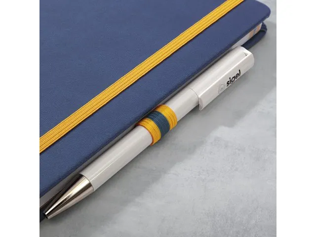 Weekagenda Linescape A5 2026 (EN) blauw Hardcover verticale indeling