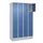 lockerkast,HxBxD 1950x1200x500mm,4x4vakken,vak B 300mm,cil.-slot