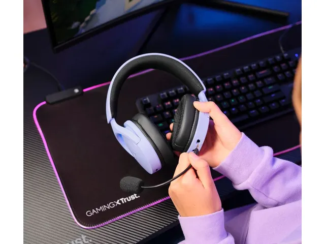 GXT 491P Fayzo Gaming Headset dual draadloos Paars