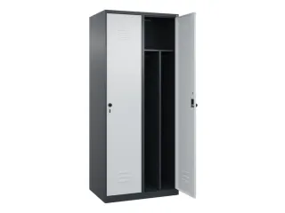 locker voor scheiding van kleding,HxBxD 1850x800x500mm,2vak - 2