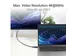 Kabel ACT USB-C standaard naar USB-C hoek boven/beneden 10Gbps 1m