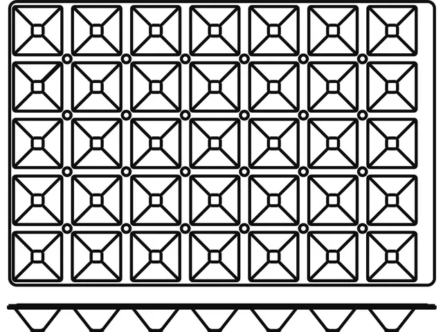 Silikomart Siliconen Bakmat Bakerynorm Piramide SQ010