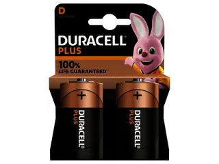 Batterij Duracell Plus 2x D - 2